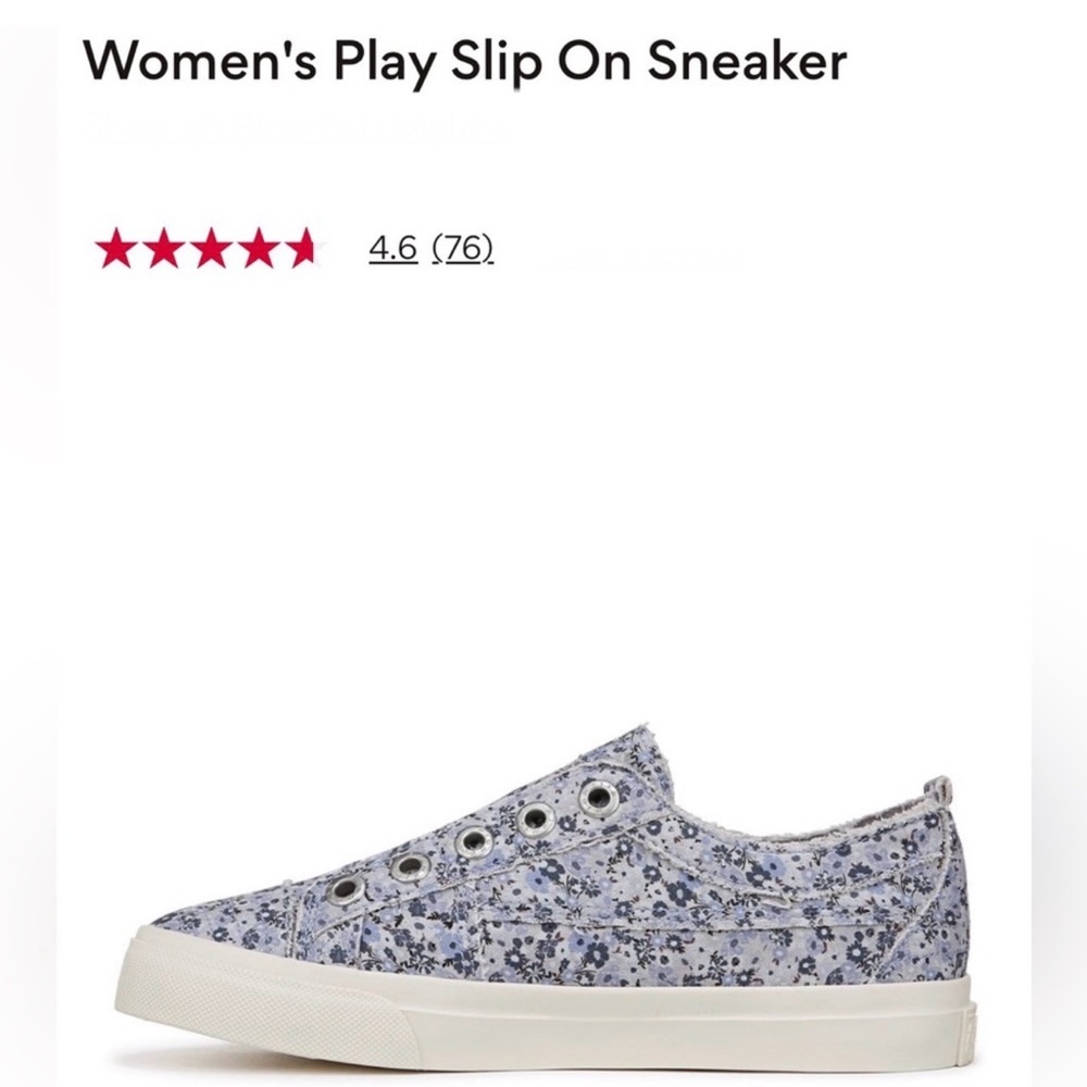 *new* Blowfish Malibu Women's Super Play Slip-On Sneakers Size 9 - Picture 3 of 14